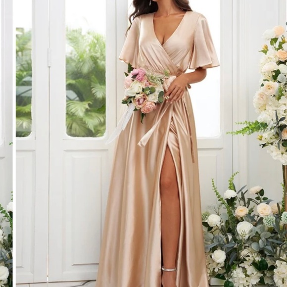 hebeos champagne dress Hebe Silk Mini Dress in Cream Daisy Jacquard Champagne